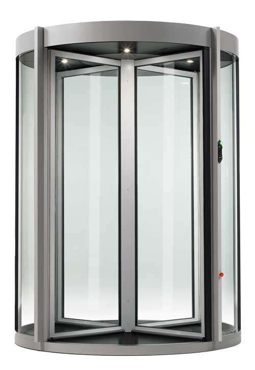 High secure Revolving door REV190